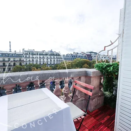 Golden Balcony - Golden Jewel - Champs-elysees Lejlighed Paris